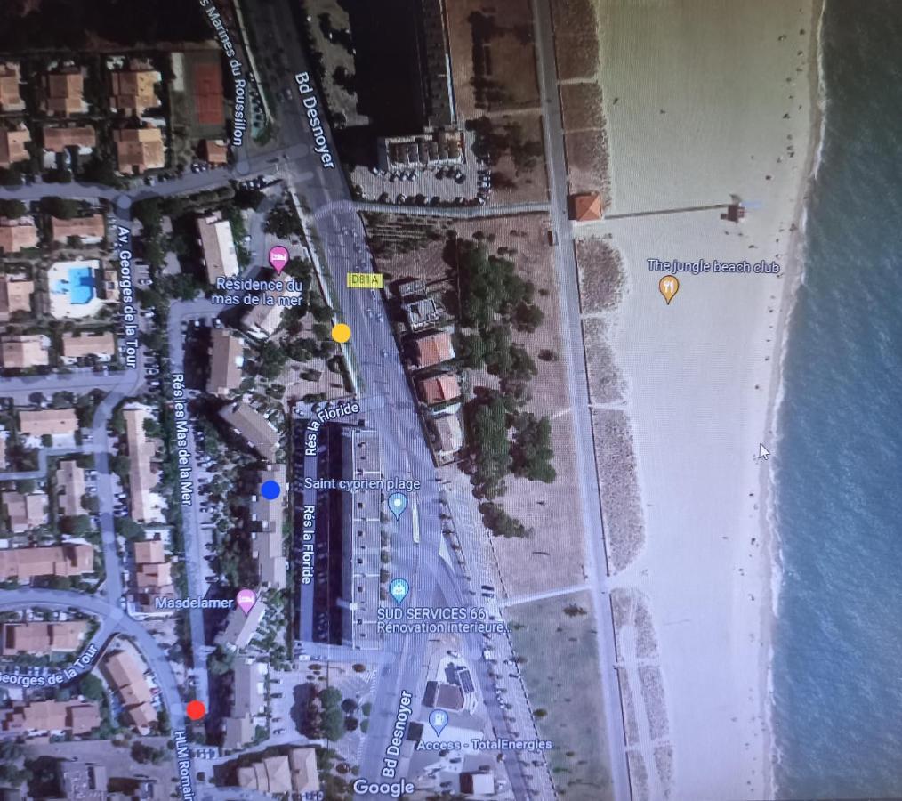 Appartement Saint Cyprien Plage Residence Les Mas De La Mer Ngoại thất bức ảnh